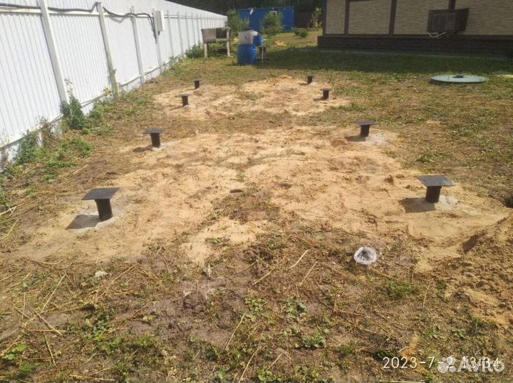 Винтовые сваи под ключ