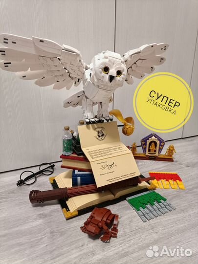 Новый конструктор lego Гарри Поттер сова Букля