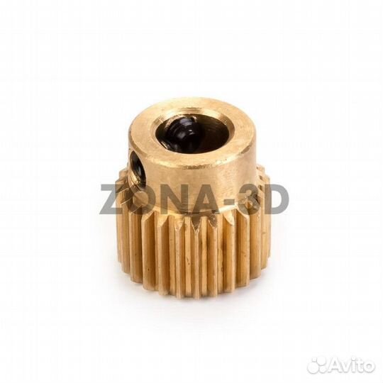 Зубчатое колесо экструдера MK8 26 зубьев
