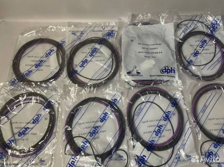 Комплект уплотнительных колец гильзы RVI Dxi13, Vo