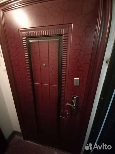 Дверь входная металлическая с зеркалом