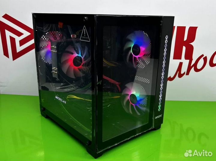 Мощный игровой компьютер Ryzen 5 RTX3060