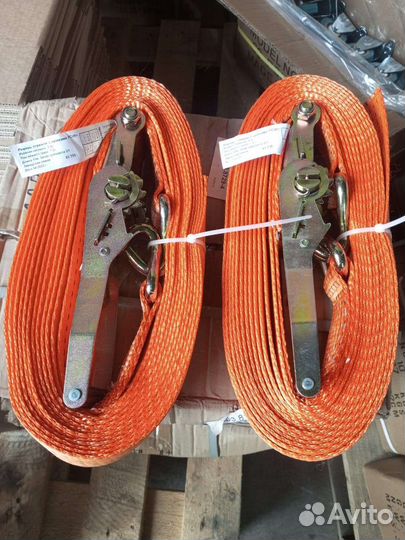 Ремни стяжные 5т 10м (новые, опт, розница)