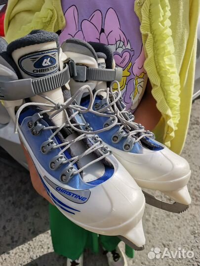 Продаются коньки 34 размер
