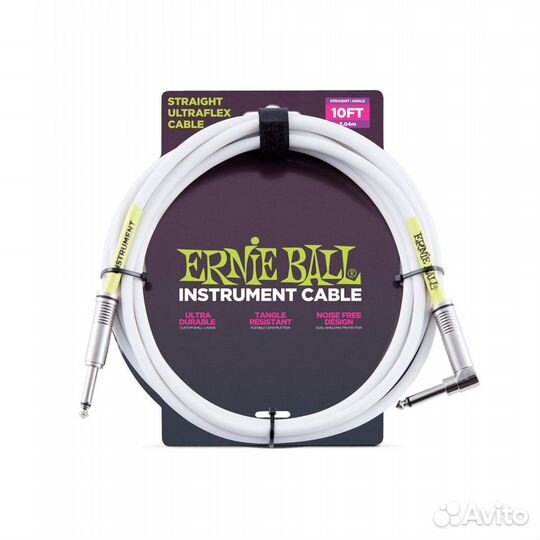 Кабель инструментальный Ernie Ball P060. (Новый)