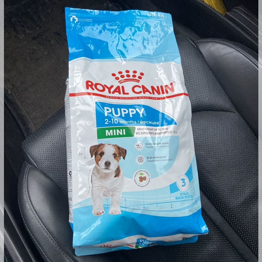 Корм для собак royal canin puppy mini