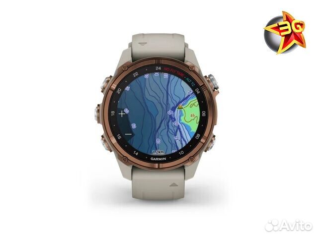 Часы Garmin Descent Mk3i 43мм Bronze 010-02753-14