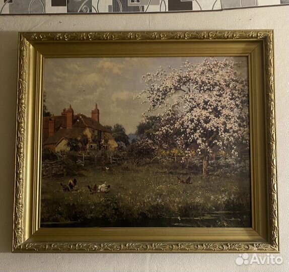 Картина репродукция в раме