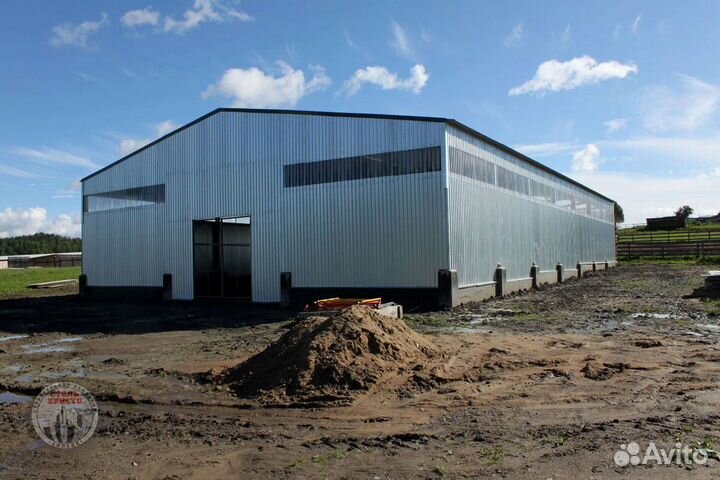 Быстровозводимый ангар под ключ