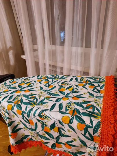 Скатерти с ажурной каймой ручной работы