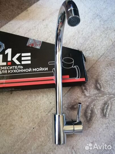 Кран смеситель для кухни новый