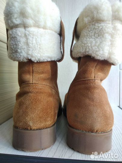 Зимняя обувь женская из натуральной кожи
