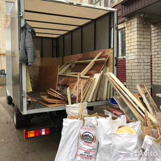 Вывоз мусора, забираем металлолом