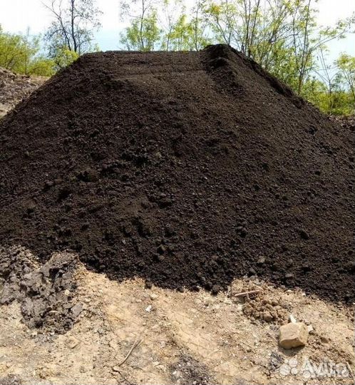 Чернозем торф перегной земля навоз