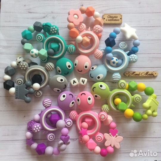 Силиконовые держатели /грызунки