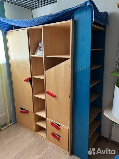 Детский шкаф для одежды Haba со скидкой