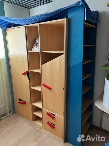 Детский шкаф для одежды Haba со скидкой