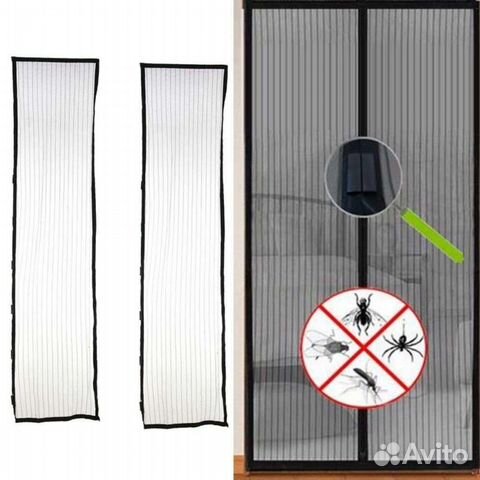 Анти-москитная занавеска-сетка для двери