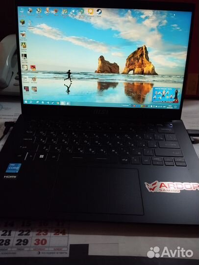 Msi modern 14 c12m Core i3-1215U ddr4 8gb Новый