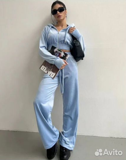 Велюровый костюм брендовый - perfection activewear