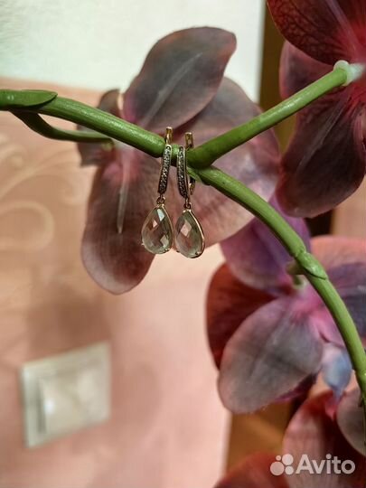Серьги якутские бриллианты