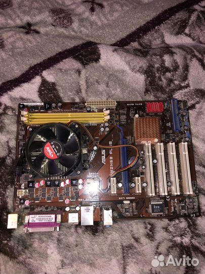 Материнка m2n68 plus, процессор AMD Athlon 2