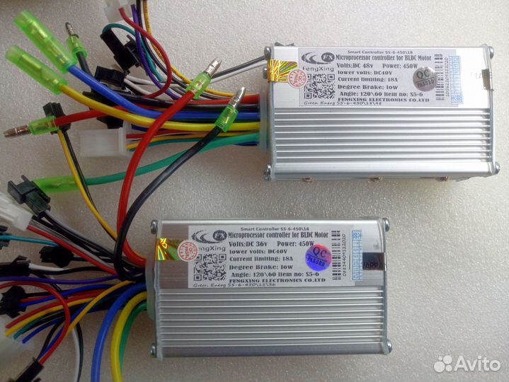 Контроллеры 36v/48v/60v/LED бк для Е-самокатов