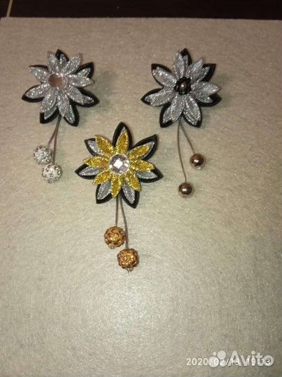 В наличии и под заказ изделия в техники канзаши