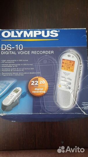 Диктофон olympus