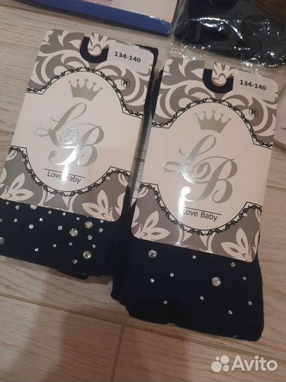 Колготки для девочки 140+6