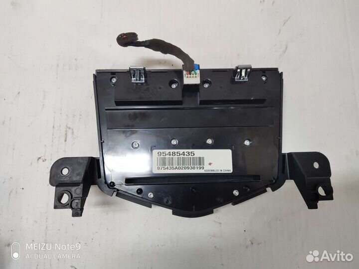 Chevrolet cruze блок управления магнитолой