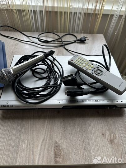 Dvd плеер с караоке samsung