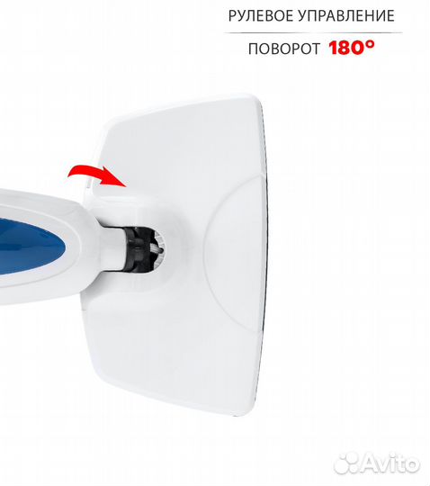 Паровая швабра Supra SMS-205, 1500 Вт, белый, сини