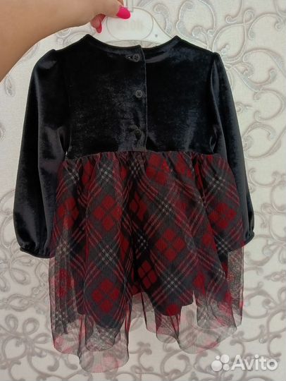 Платье для девочки 6-9 мес