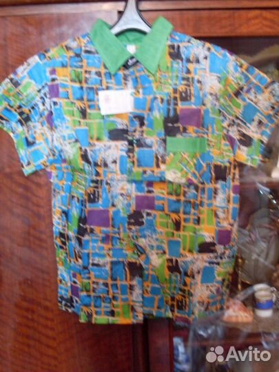 Рубашка детская с коротким рукавом