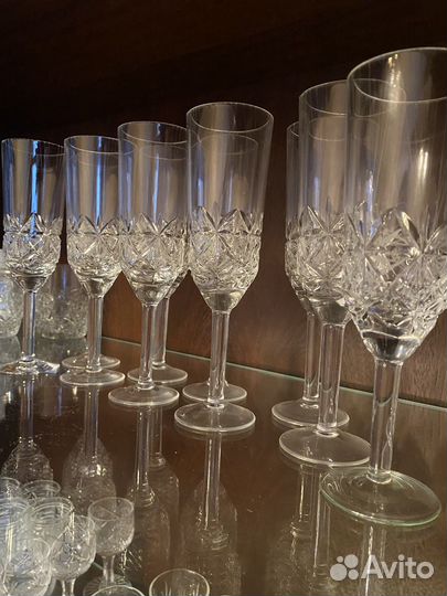 Бокалы хрусталь СССР