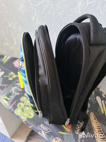 Рюкзак школьный каркасный в подарок счётный набор