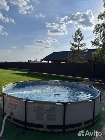 Каркасный бассейн bestway steel pro max 366 на 76