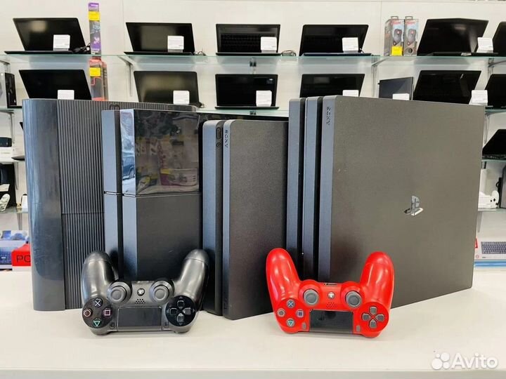 Sony Playstation + 300 игр Подписка PS Plus