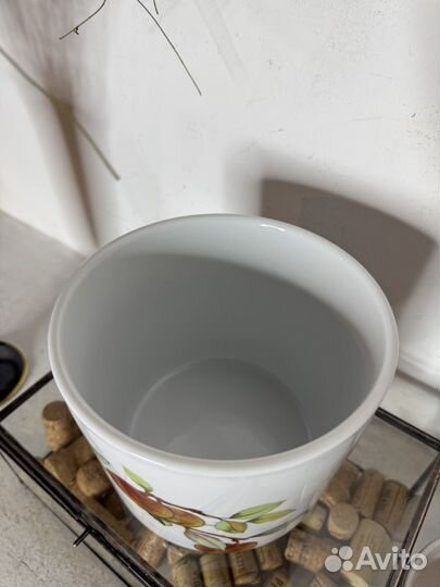 Кашпо Evesham Royal Worcester фарфор. Англия