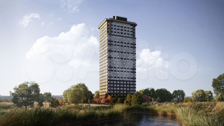 2-к. квартира, 69,1 м², 20/25 эт.