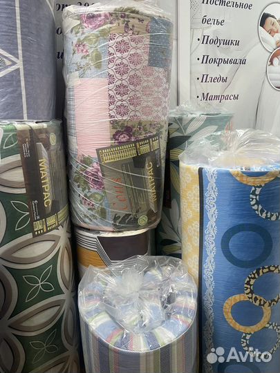 Матрасы подушки и одеяло