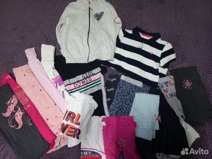 Вещи пакетом на девочку 128