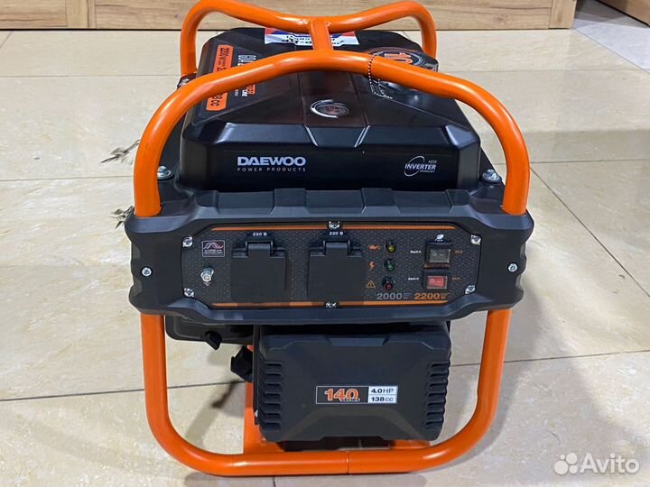 Бензиновый генератор 2 кВт (инверторный)