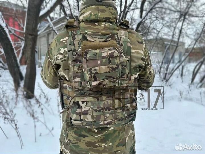 Бронежилет 5 класс плитами и подсуками