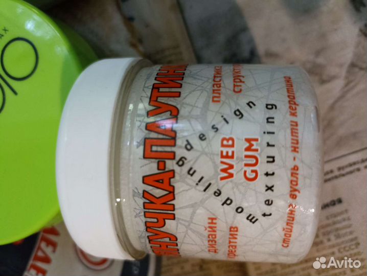 Тянучка паутина для волос