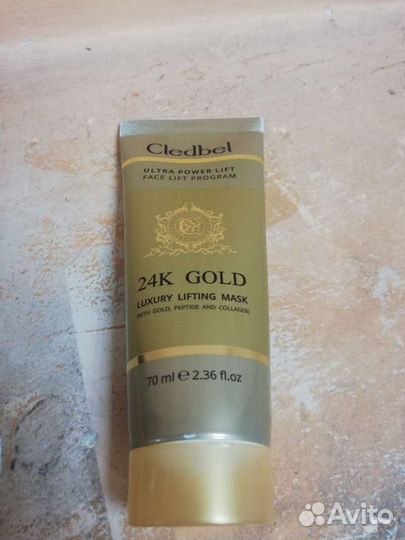 Маска-плёнка для лица Cledbel 24k Gold