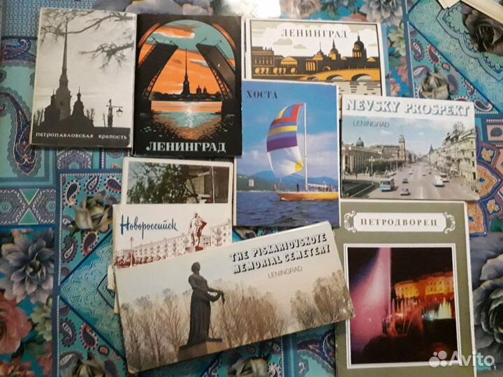 Комплект открыток Советского периода