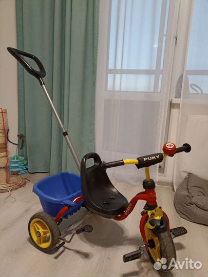 Трёхколёсный велосипед puky cat 1s