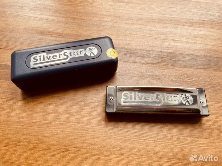 Губная гармошка Hohner Silver star C